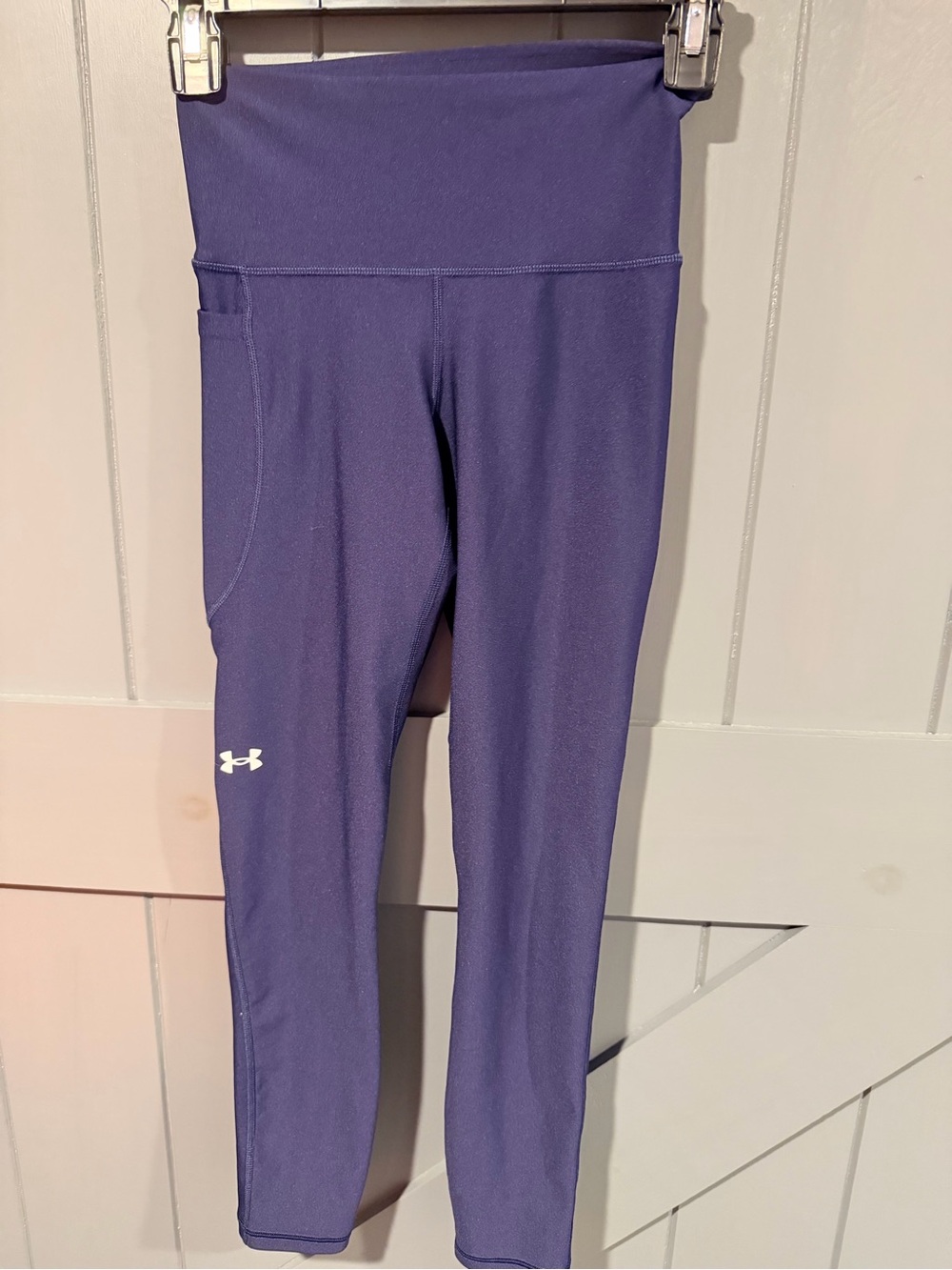 Under Armour Women Navy Performance Leggings size XS